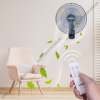 Quạt treo tường có remote Nanoco NWF1610RC-BL