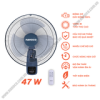 Quạt treo tường có remote Nanoco NWF1610RC-BL