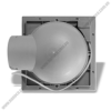 Quạt hút âm trần có ống dẫn Nanoco NCV1520-C