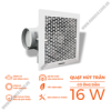 Quạt hút âm trần có ống dẫn Nanoco NCV1520-C