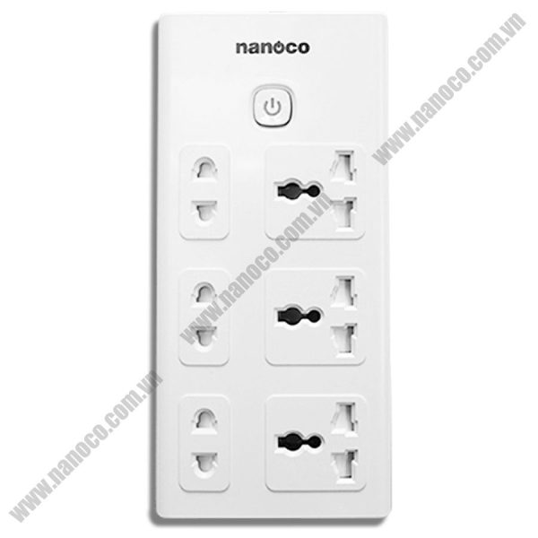 Ổ Cắm Có Dây Nanoco NES3332-3