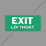 Hình chỉ hướng đèn báo Exit Nanoco NEXF-E