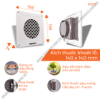 Quạt hút Mini Nanoco NMV1421