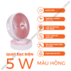 Quạt sạc điện Nanoco NRF6215P