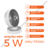Quạt sạc điện Nanoco NRF6215W