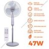 Quạt Đứng Có remote Nanoco NSF1602G-RC (Màu xám)
