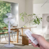 Quạt Đứng Có remote Nanoco NSF1602G-RC (Màu xám)