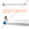 Máng Đèn LED Siêu Mỏng Dạng Tuýp T8 Dài 1m2 Nanoco NT8F118N
