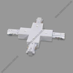 Khớp nối chữ thập thanh ray dùng cho đèn LED Track Light Nanoco