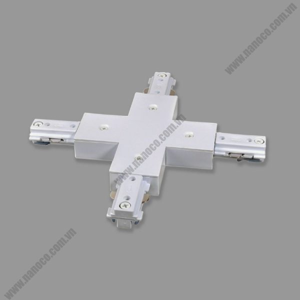 Khớp nối chữ thập thanh ray dùng cho đèn LED Track Light Nanoco