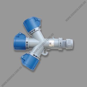 Ổ cắm chia 3 ngã loại không kín nước PCE F9432006