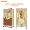 Tủ sấy quần áo Nanoco NCV2006 - sấy nhanh khô, tiết kiệm điện