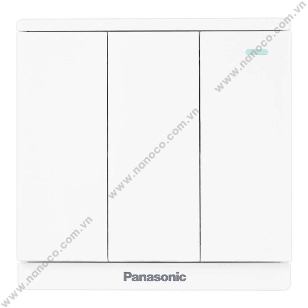 Bộ 3 công tắc C 2 chiều Moderva Panasonic (có chỉ báo)