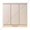 Bộ 3 công tắc C 2 chiều Moderva Panasonic (có chỉ báo)